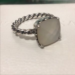 Authentic Pandora Mother of Pearl Ring